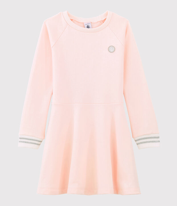 Robe enfant fille rose clair