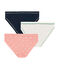 Set van 3 meisjesslips variante 1