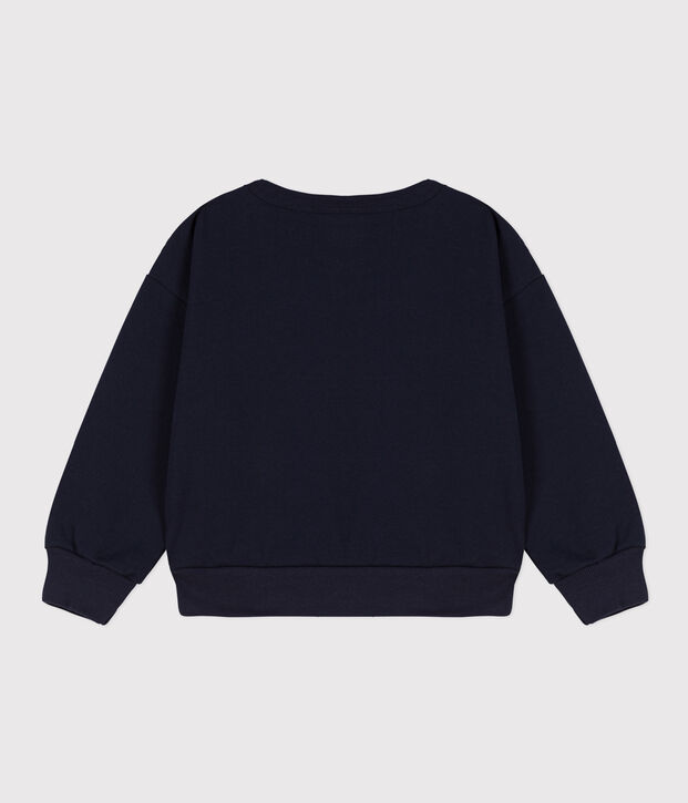 Sweater in molton voor jongens SMOKING