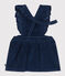 Robe sans manche en velours bébé CREPUSCULE