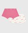 Lot de boxers enfant en coton à ceinture colletée imprimé chevaux variante 1
