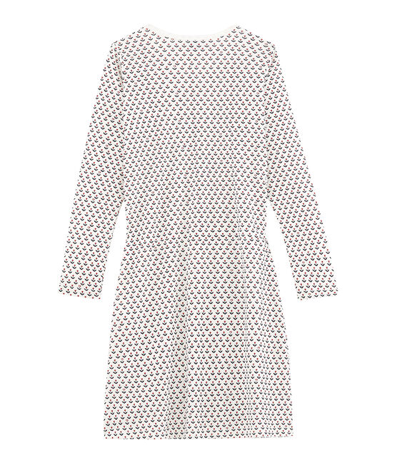 Chemise de nuit fille blanc MARSHMALLOW/blanc MULTICO