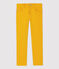 Jongens skinnybroek van twill geel BOUDOR