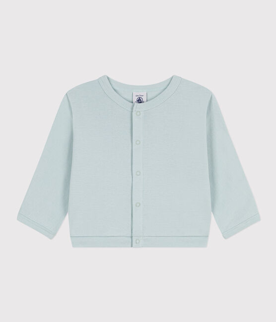 Katoenen babycardigan  groen BULLE