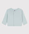 Katoenen babycardigan  groen BULLE