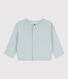 Katoenen babycardigan 