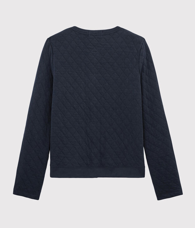 Dames cardigan van gewatteerde tubic. SMOKING
