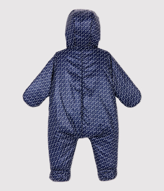 Combipilote imprimée bébé bleu SMOKING/blanc MARSHMALLOW