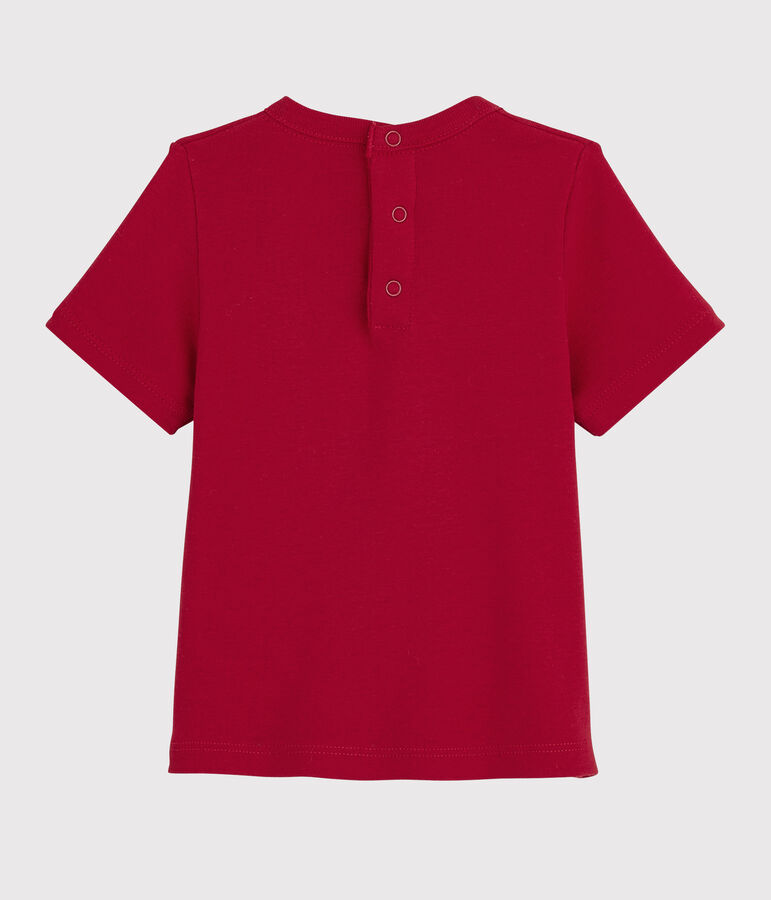 T-shirt babymeisjes met korte mouwen rood