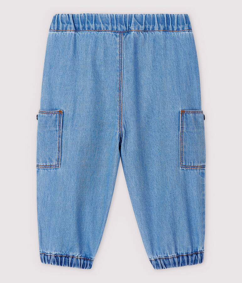 Pantalon en denim clair b&eacute;b&eacute; gar&ccedil;on bleu DENIM CLAIR
