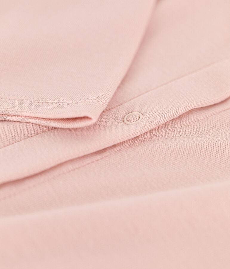 Vest voor meisjes in katoen roze