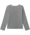 Cardigan fille en tubique rayé milleraies bleu SMOKING/beige COQUILLE