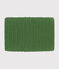 Snood en tricot doublé en polaire enfant vert PALMERAIE