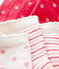Lot de 3 chaussettes à motif bébé fille variante 1