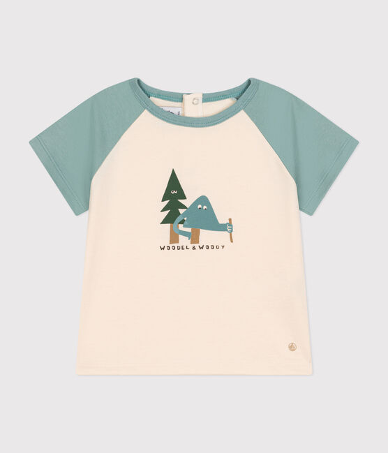 T-shirt van dunne jersey met korte mouwen voor baby's AVALANCHE/ PAUL