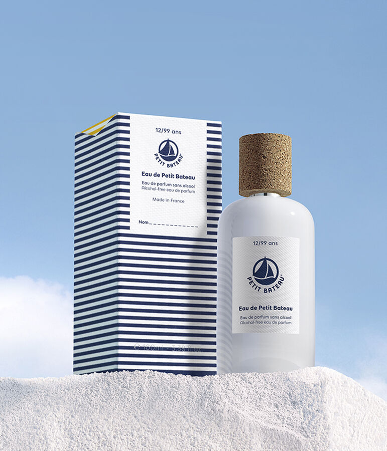 Eau de parfum zonder alcohol 100 ml blauw Floral Citrus Musc