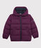Doudoune enfant Garçon violet CEPAGE