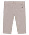 Gestreepte broek voor babyjongens rood VINO/wit MARSHMALLOW