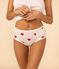 Set van 2 katoenen slips met hartjes en streepjes voor vrouwen Variante 1 PACK