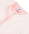 Warme babypyjama in fleece voor meisjes roze Vienne