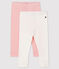Set van 2 leggins voor meisjesbaby variante 1