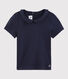 Katoenen meisjes t-shirt met korte mouwen