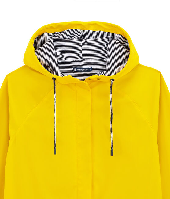 gecoate damesparka geel JAUNE