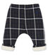 Broek met ruitjes en sherpavoering babyjongen