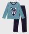 Fluwelen kinderpyjama SOIR/ GOBELIN