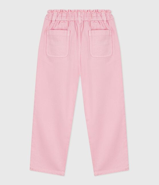 Pantalon enfant en coton rose MARQUISE