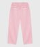 Pantalon enfant en coton rose MARQUISE