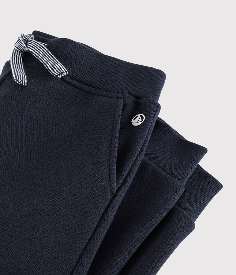 Pantalon de jogging enfant fille / gar&ccedil;on bleu SMOKING