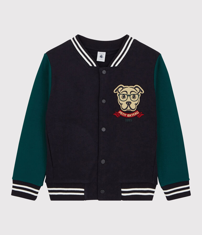 Jongens teddy van molton blauw SMOKING/ PINEDE