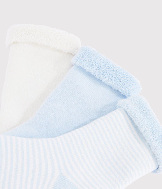 Drie sokjes voor baby's van tricot variante 2