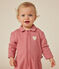 Lang pakje van fleece voor baby's roze ROSEWOOD