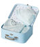 Cadeauset met 3 items van gebreide stof groen AMANDIER/wit MARSHMALLOW