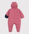 Effen skipakje in polyester voor baby's roze