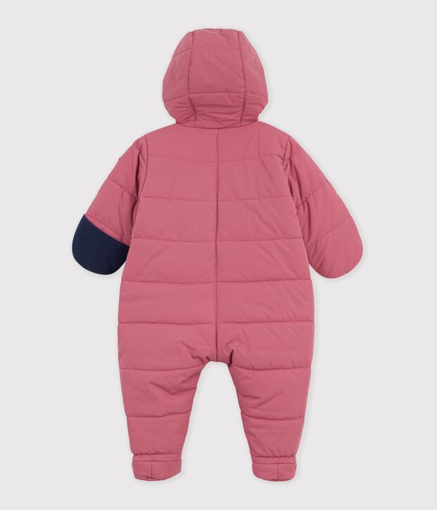 Effen skipakje in polyester voor baby's roze