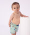 Short de bain b&eacute;b&eacute;, imprim&eacute; glaces bleu/multicouleur