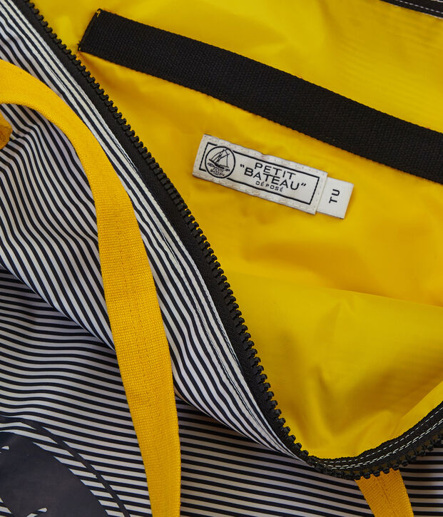 Ultra lichtgewicht tas blauw/wit