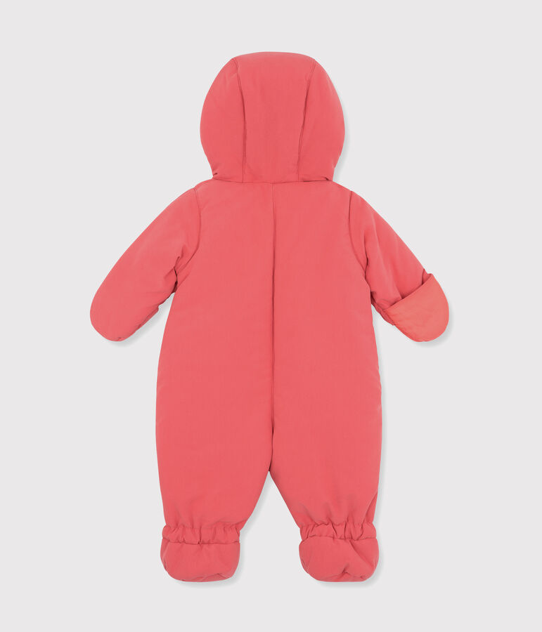 Microfiber jumpsuit voor baby meisje/jongen roze