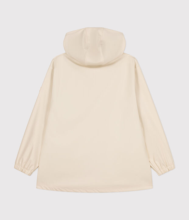 Oliejas met capuchon voor dames ecru