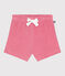 Babyshort van katoenen badstof roze PEONIA