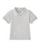 Polo voor babyjongens grijs BELUGA CHINE