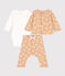 Set met print van molton voor baby's TOURONE/ MULTICO