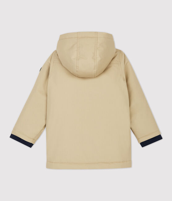 Parka coton enduit enfant garçon beige JERRYCAN