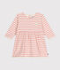 Robe manches longues en tubique bébé