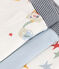 Lot de 3 boxers espace en coton enfant variante 1
