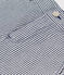 Pantalon en toile de coton rayé enfant garçon bleu MEDIEVAL/blanc MARSHMALLOW