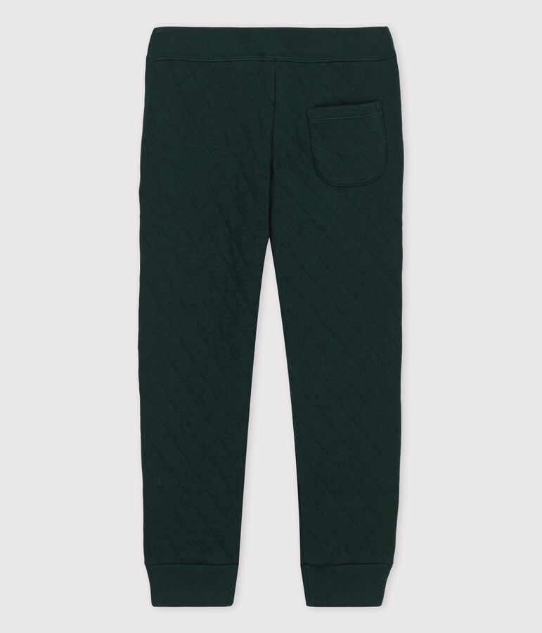 Pantalon de jogging enfant fille / gar&ccedil;on vert